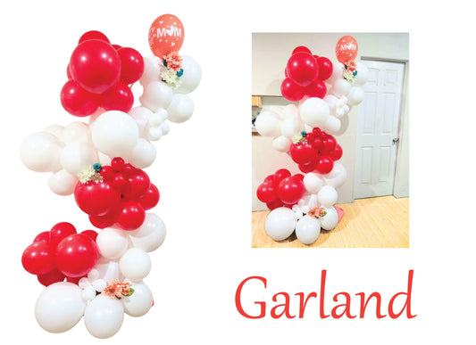 -New- Balloon Garland/- Nuevo- Guirnalda de Globos. Service / Product.