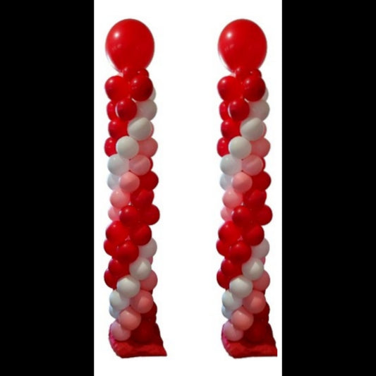 2 Spiral balloon columns MORE COLORS to choose from. Service/product