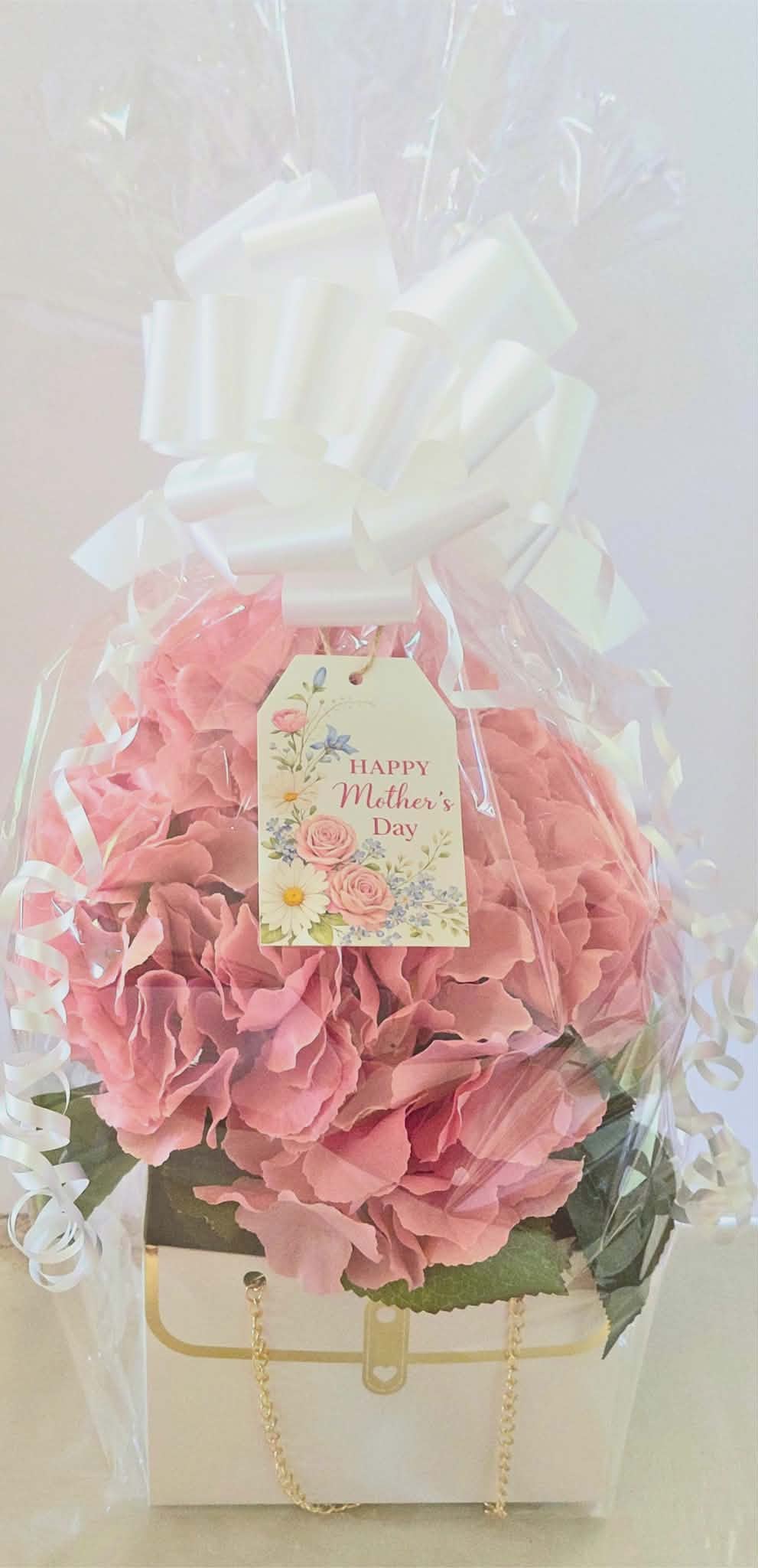 -New-Silk Mother's Day  flower Arrangements & Box! Assorted