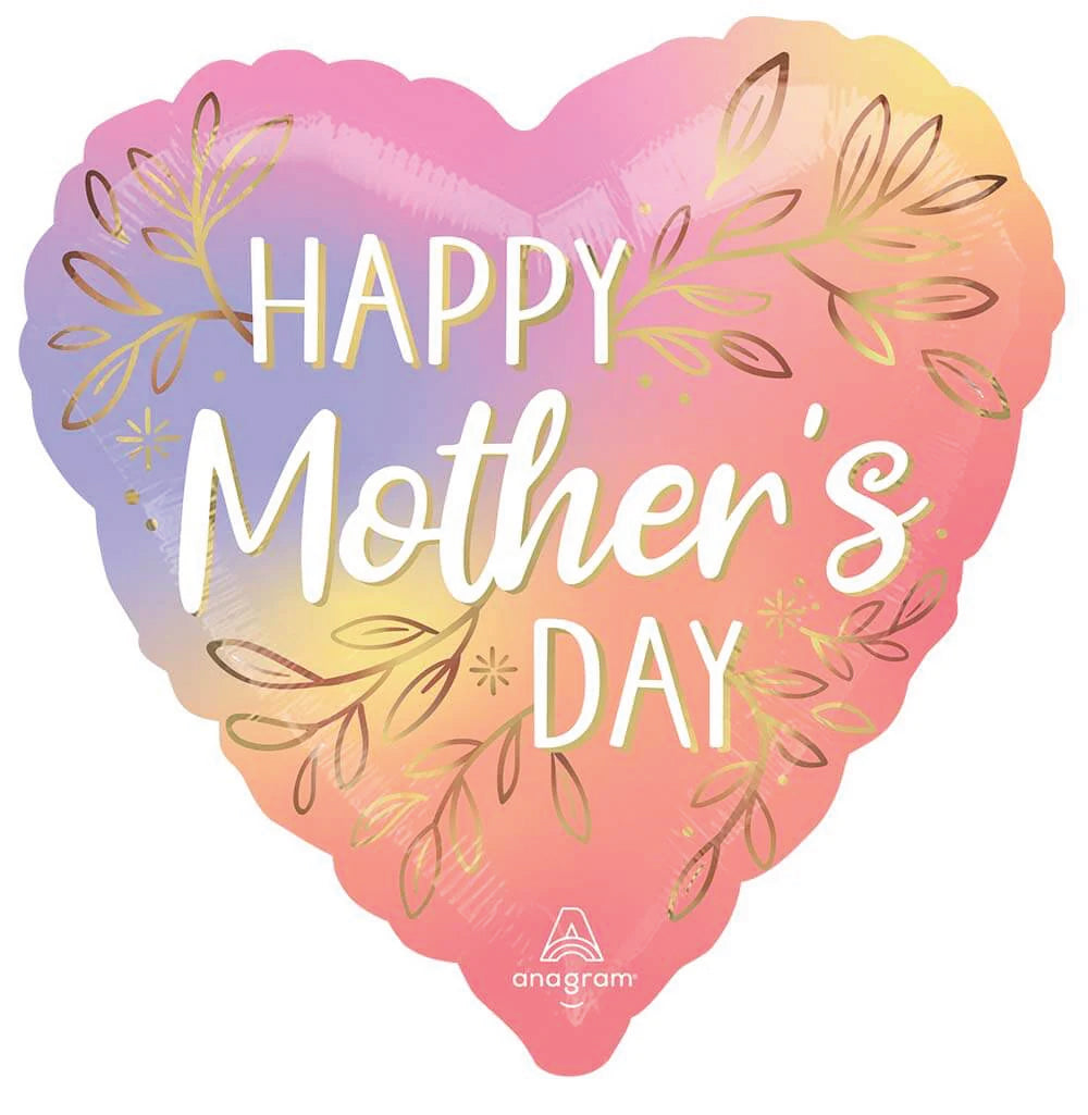 -New- Foil  Balloons- Mother's Day