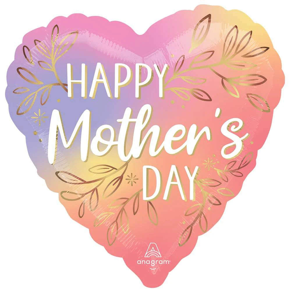 -New- Foil  Balloons- Mother's Day