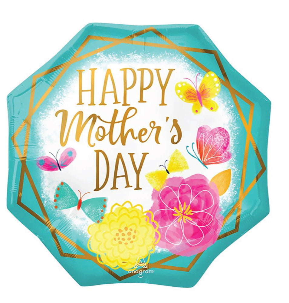 -New- Foil  Balloons- Mother's Day