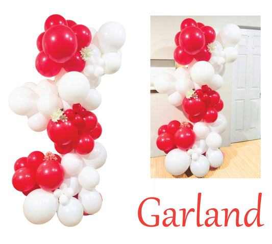 -New- Balloon Garland/- Nuevo- Guirnalda de Globos. Service / Product.
