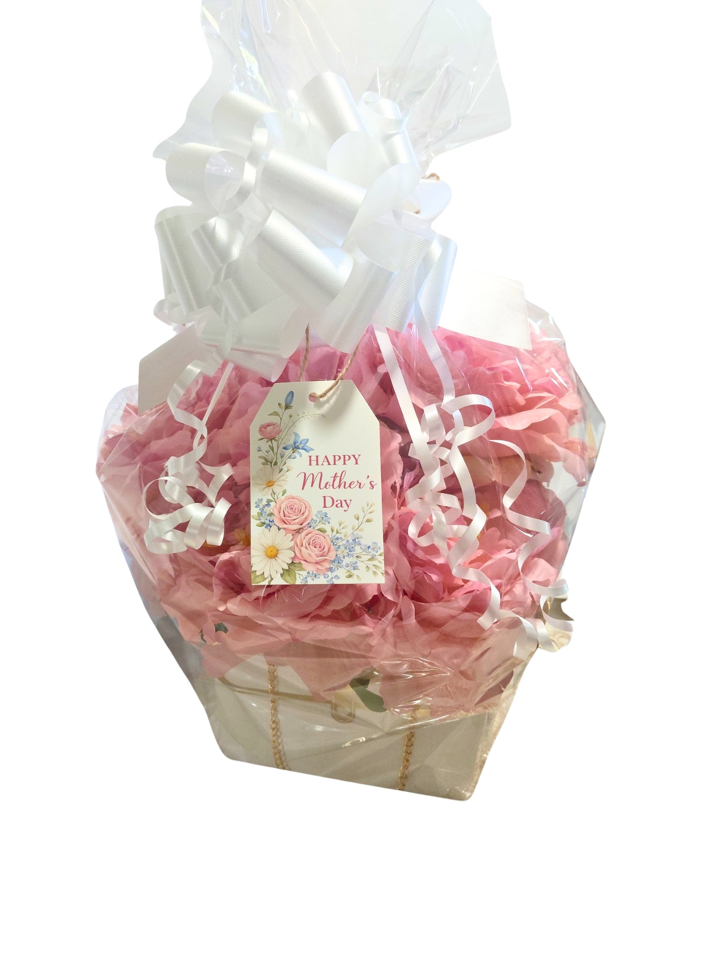 -New-Silk Mother's Day  flower Arrangements & Box! Assorted