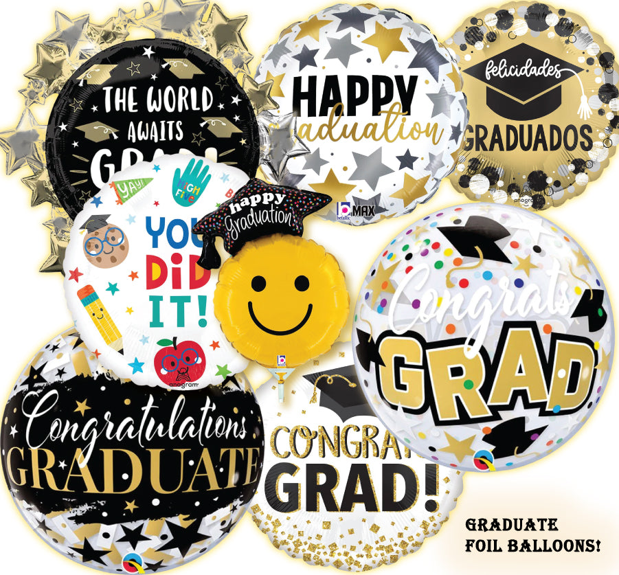 Graduate Foil Balloons!