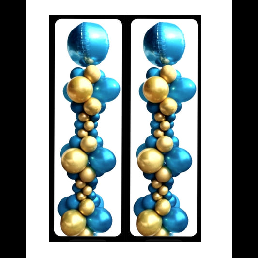 2 Zig zag balloon columns service/product